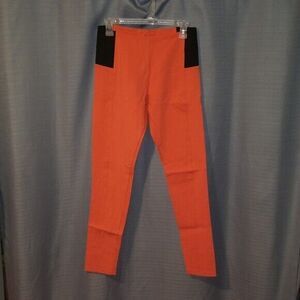 Chocolate Stretchy Skinny Pants Size L Orange